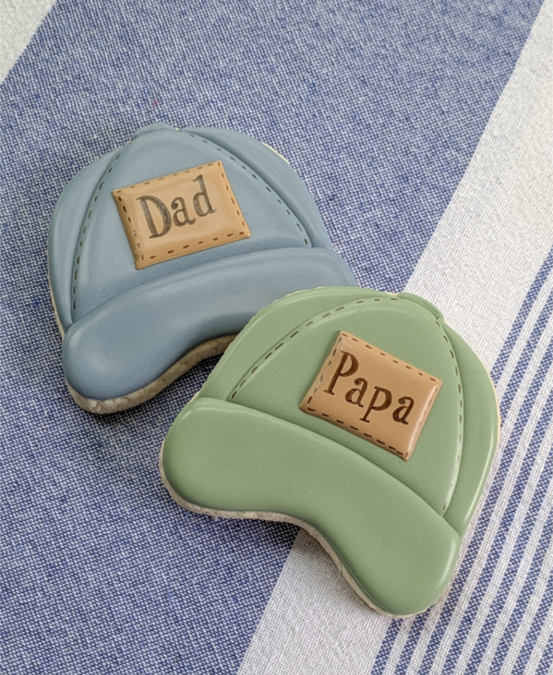Father's Day hat single cookie