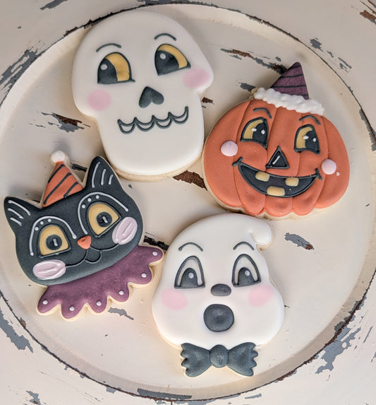 Vintage Halloween 4 pk