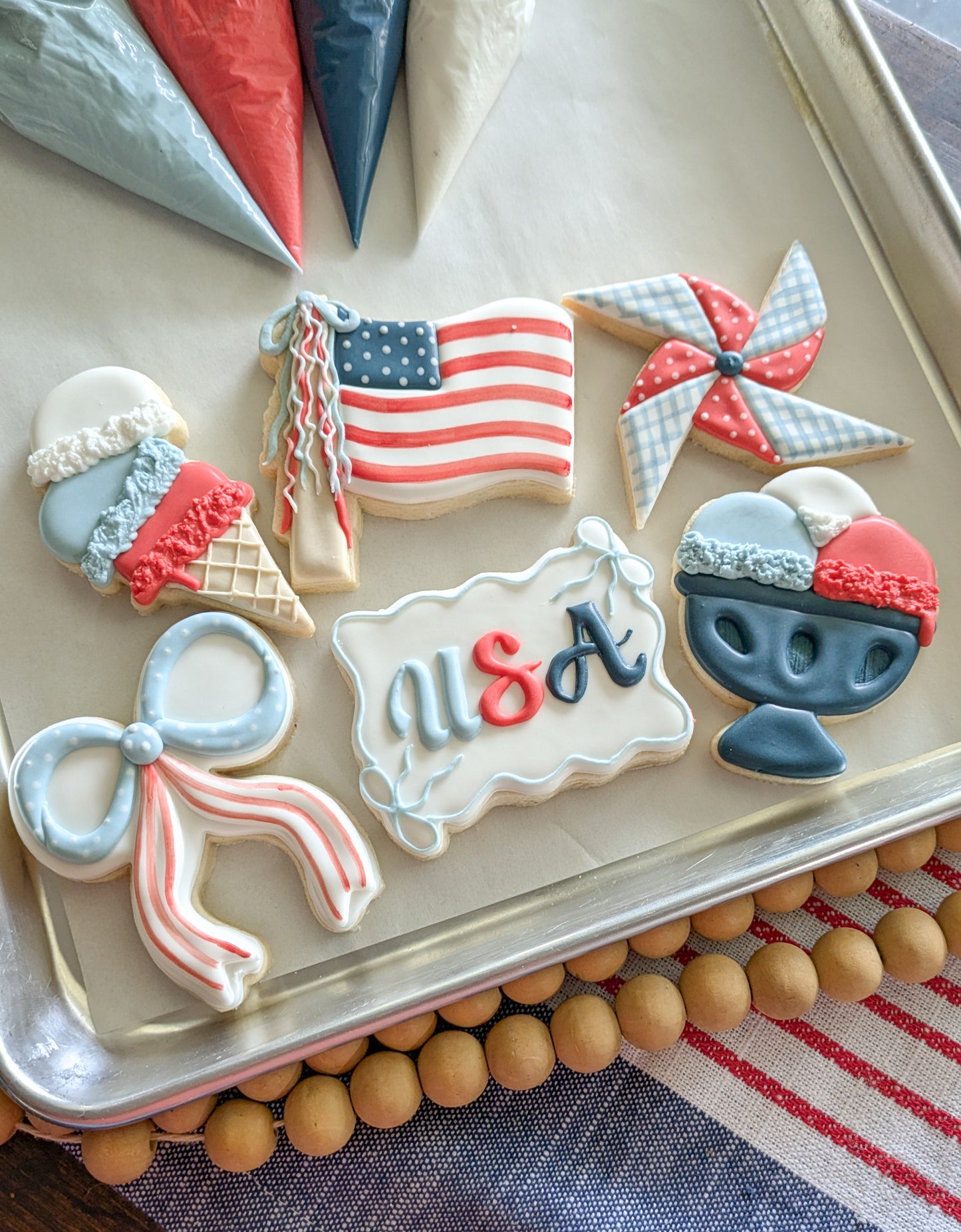 July 4th ice cream 6pk