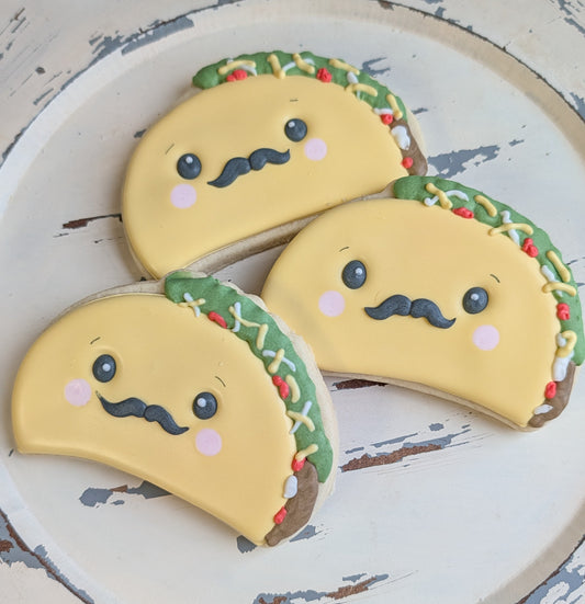 Single taco cookie