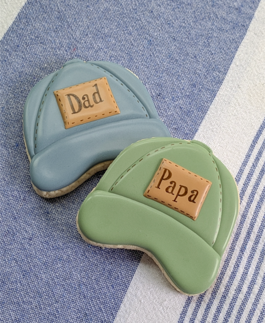 Father's Day hat single cookie